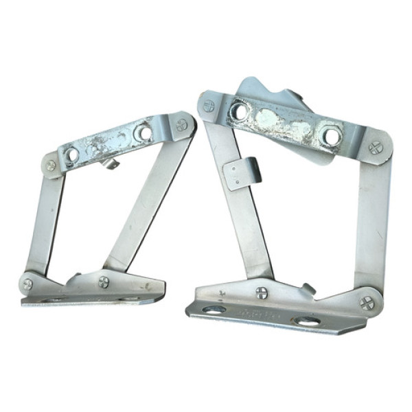 Par Dobradiças Do Capô Santana 99/ 06 Cinza 3258233023