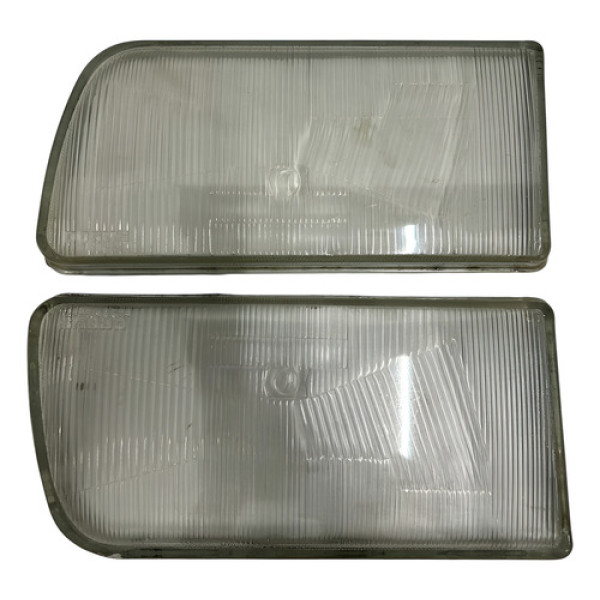 Par De Lentes Farol Gol Quadrado Ano 91 A 94