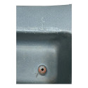 Console Central Fiat Palio Siena 1998 1999 Cinza Claro