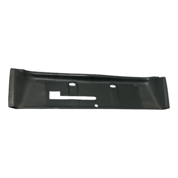 Moldura Placa Traseira Gol Quadrado 88 94 Com Detalhe Preto
