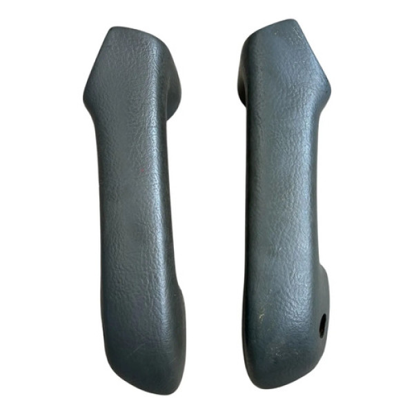 Par Puxador Porta Traseira Santana 1992 1993 1994 1998 Cinza Cinza