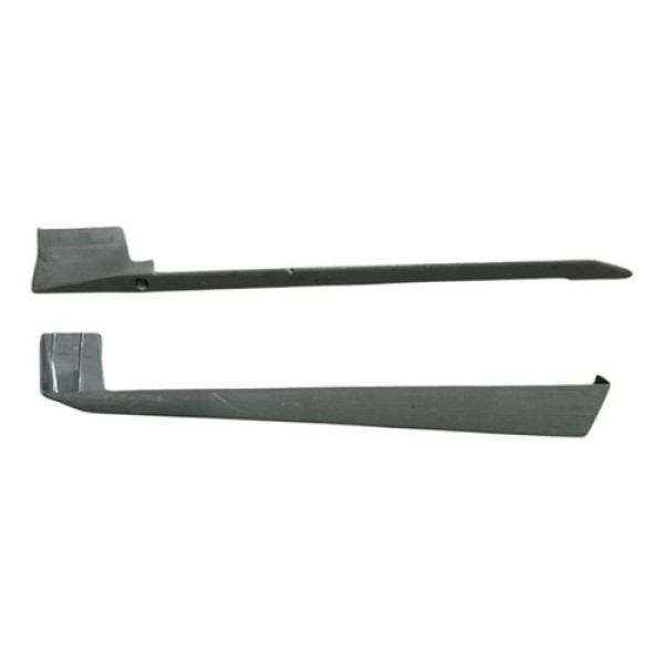 Par Moldura Acabamento Trilho Banco Gol Saveiro Parati Bola Cinza